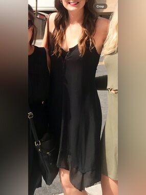 7 For All Mankind Black Dress